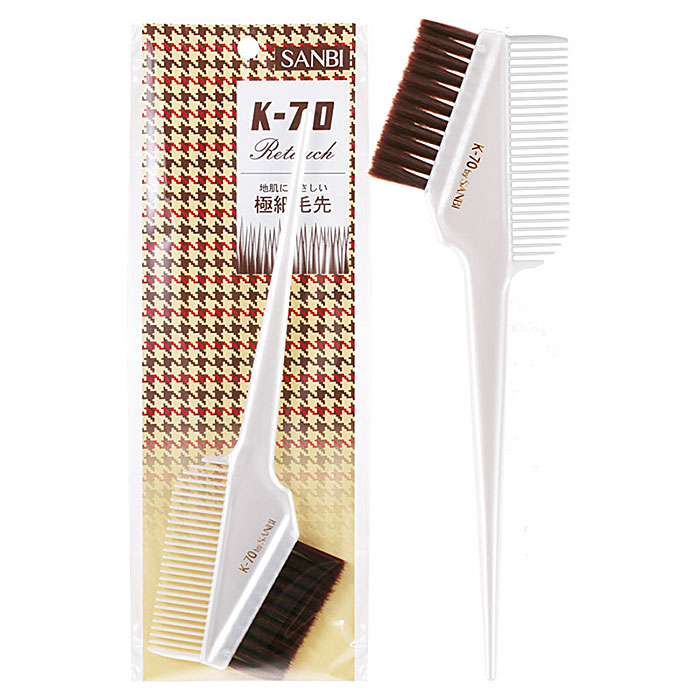 [산비] 산비 고급 슬림모 염색솔 K-70 화이트 (일본직수입)
