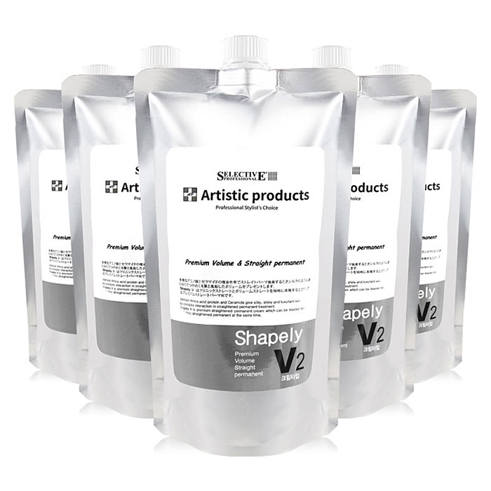 [셀렉티브] 셀렉티브 샤플리 프리미엄 스트레이트펌 액상 중화제 500ml  (과수/과산화수소)˚