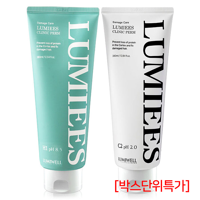[루미웰] 루미에스 데미지케어 클리닉 펌 380ml H (건강모용 pH8.5) (박스단위특가)