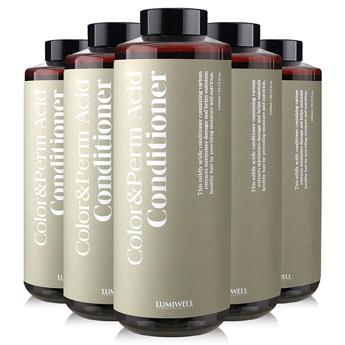 헤어2000,[루미웰] 루미에스 컬러앤펌 애시드 산성컨디셔너 1,500ml (펌푸증정)