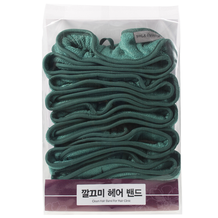 [뷰티플러스] 깔끄미 헤어밴드(중화밴드) 일자형 5개 1셋트