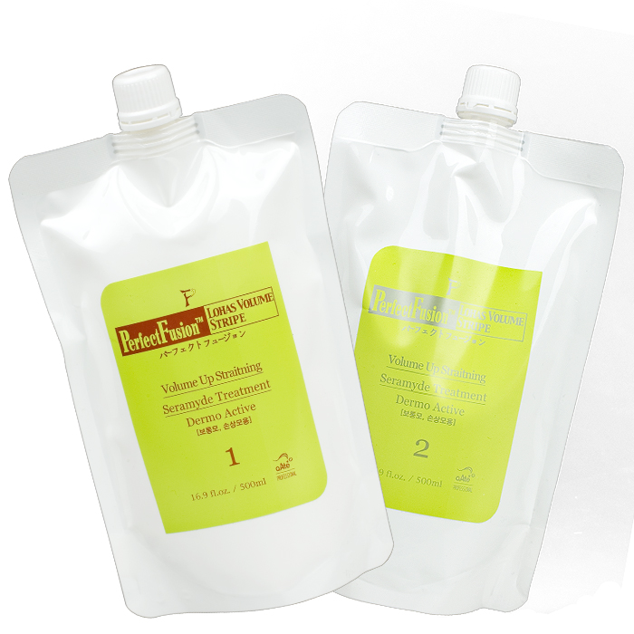 [본] 퍼펙트퓨젼 로하스 볼륨 매직약 500ml (손상모용)